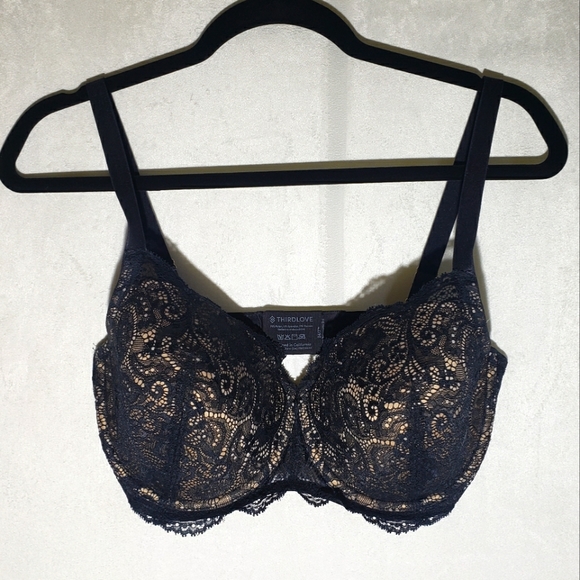 ThirdLove Other - Thirdlove Black Lacey Bra Size 34F